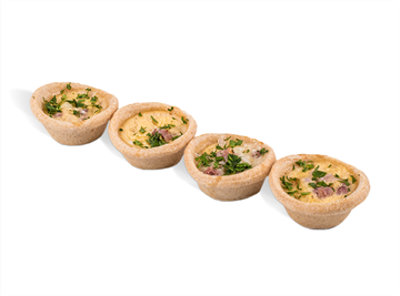 Picture of Bacon Cheesy Quiche Tartlet