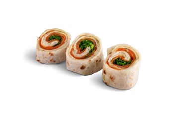 Picture of Smoked Salmon Salad Pinwheel Wrap