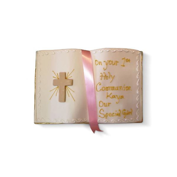 Picture of Holy Communion almond open book